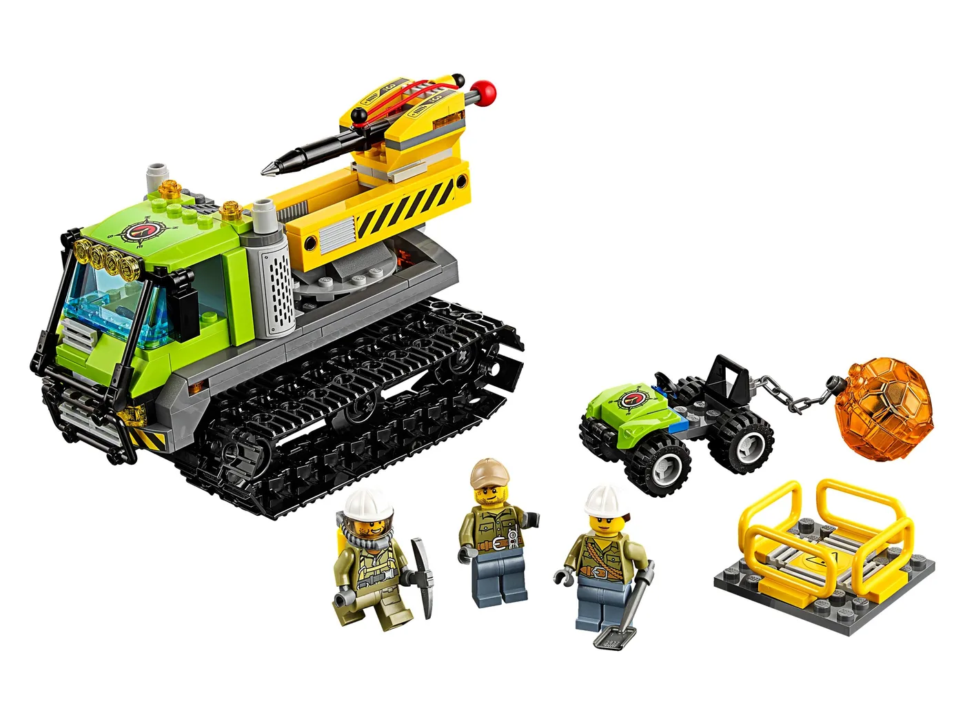 Dans le même style que le LEGO La chenille du volcan (60122-1) | Brick Broker