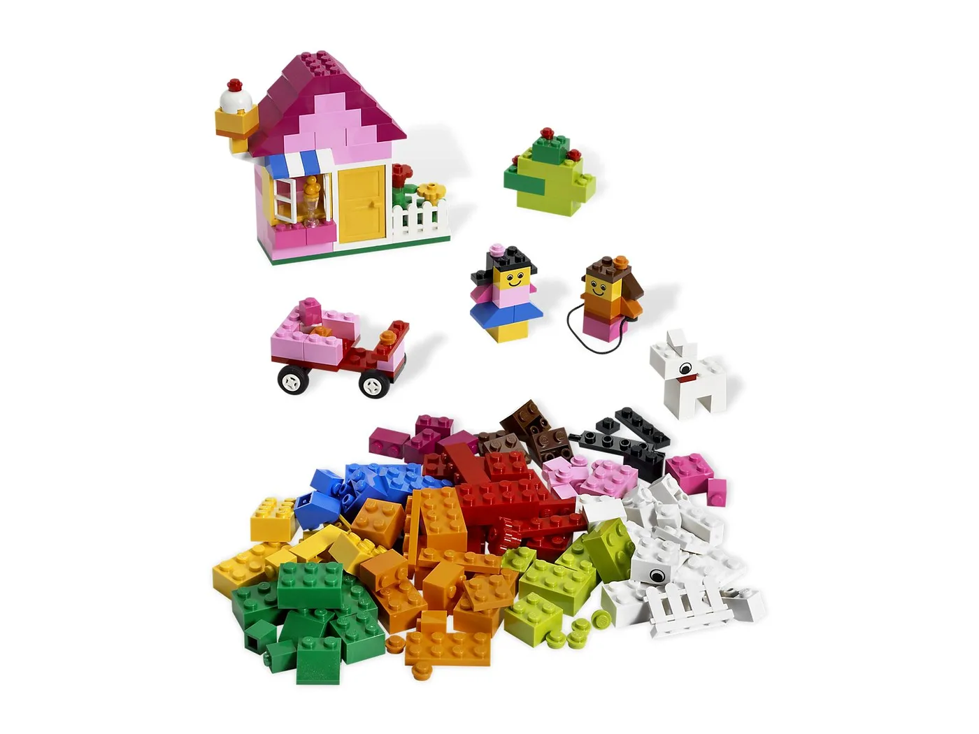 Dans le même style que le LEGO Boîte de Briques Roses (5585-1) | Brick Broker