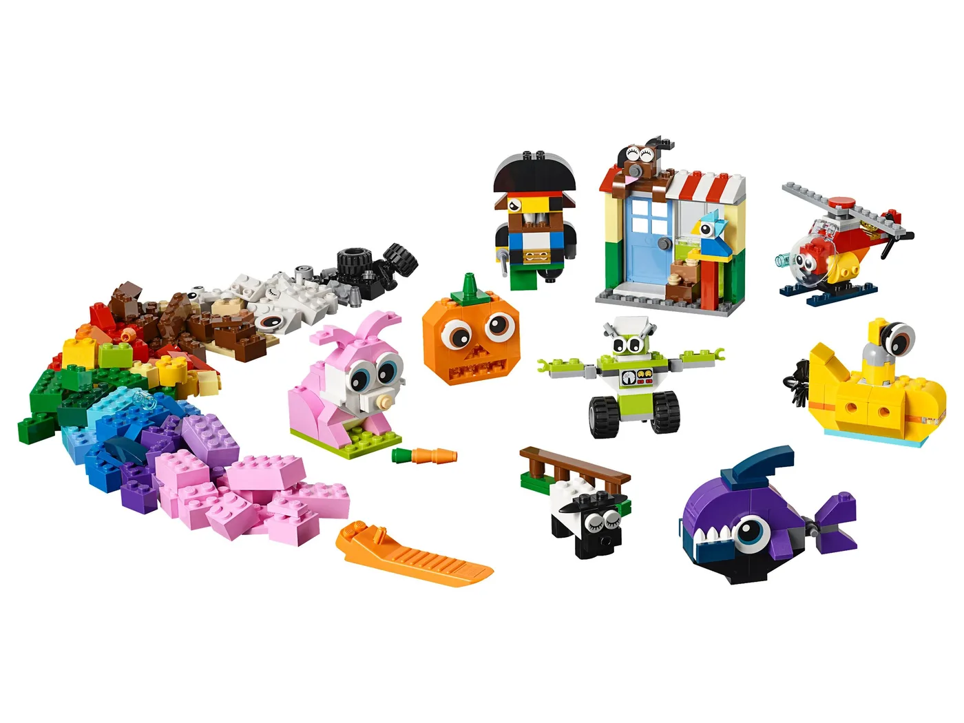 Dans le même style que le LEGO Briques et yeux (11003-1) | Brick Broker
