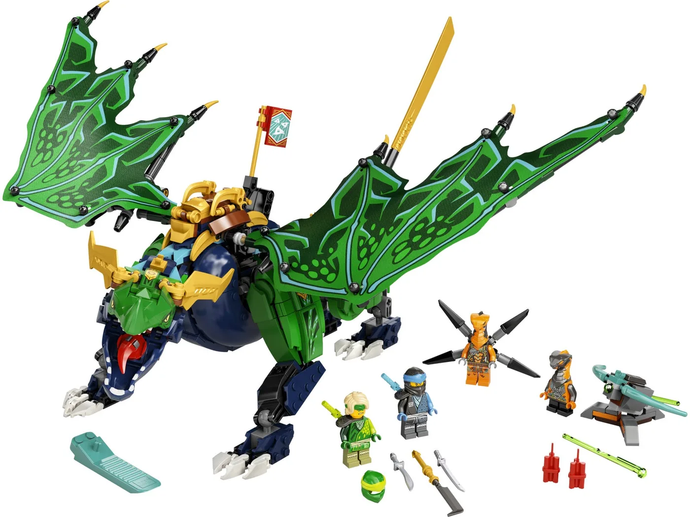 Dans le même style que le LEGO Le Dragon Légendaire de Lloyd (71766-1) | Brick Broker