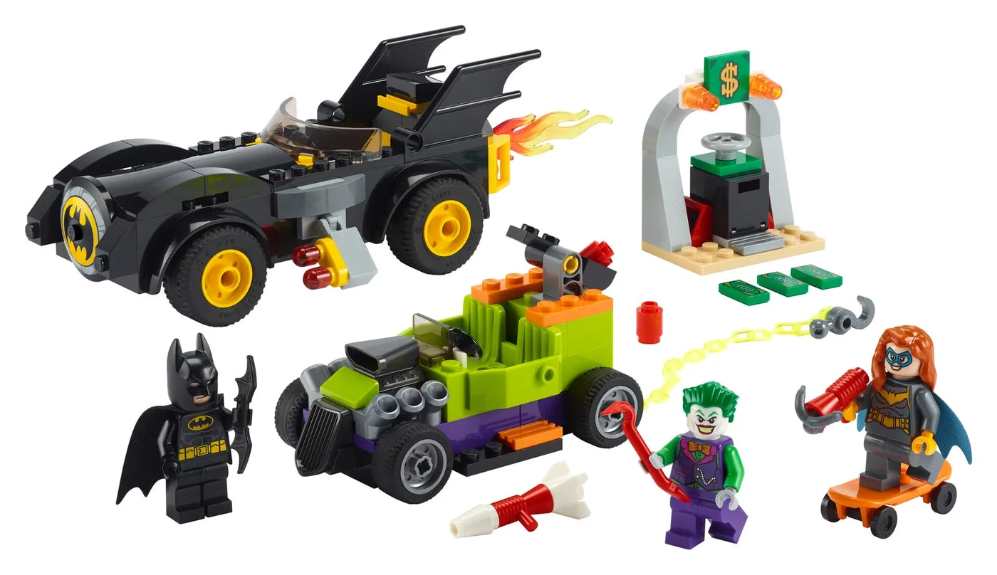 Dans le même style que le LEGO Batman contre Le Joker : Course-poursuite en Batmobile (76180-1) | Brick Broker
