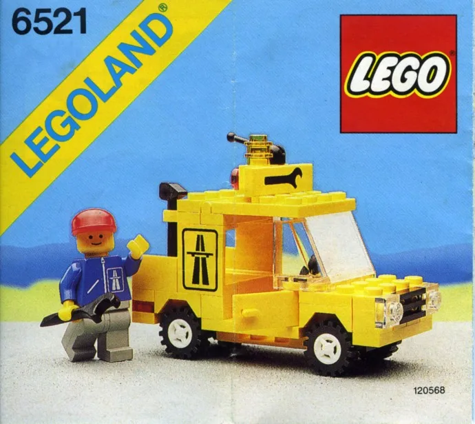 Dans le même style que le LEGO Camion de réparation d'urgence (6521-1) | Brick Broker