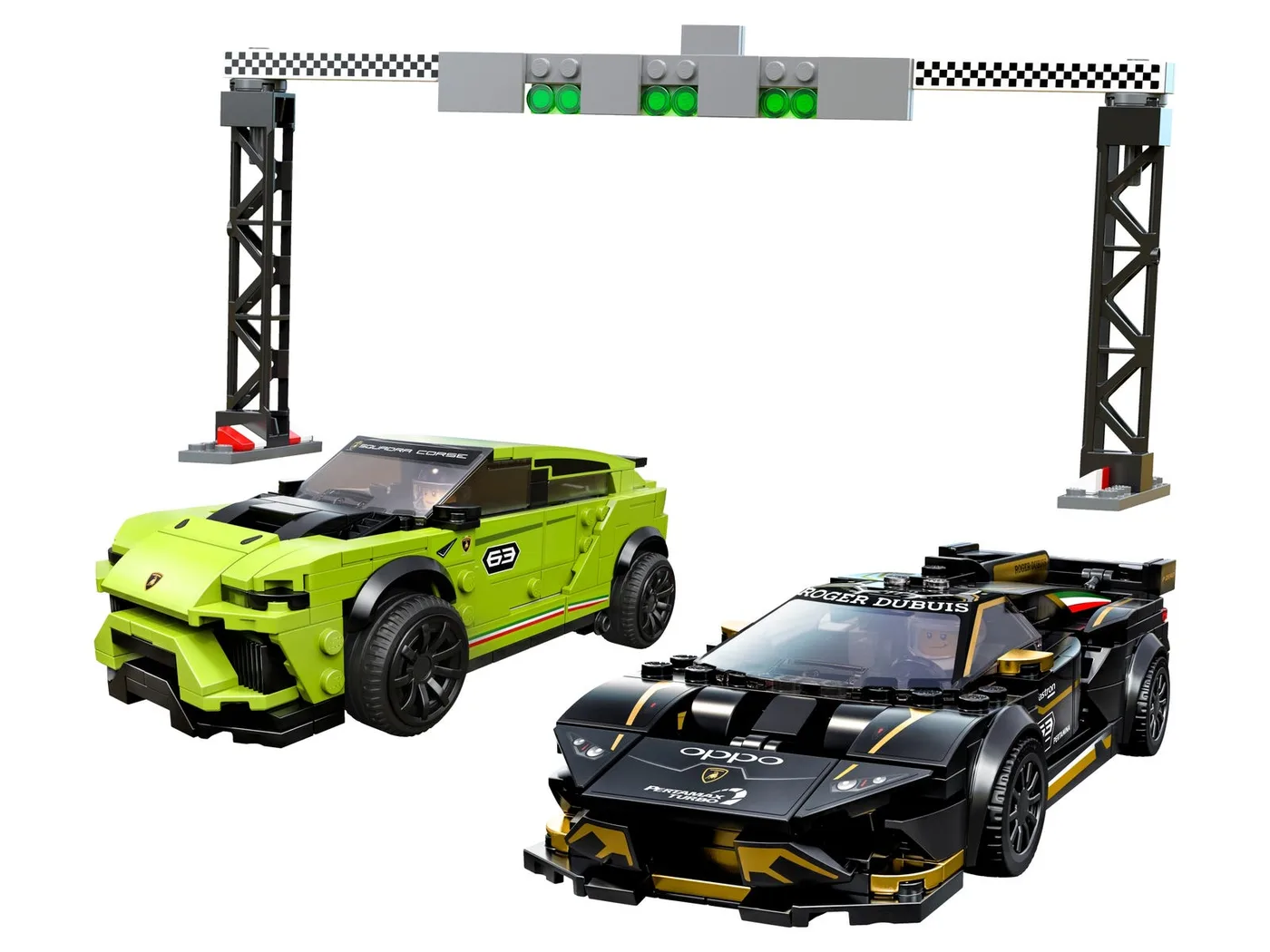 Dans le même style que le LEGO Lamborghini Urus ST-X et Huracán Super Trofeo EVO (76899-1) | Brick Broker