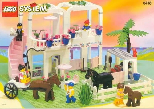 Dans le même style que le LEGO Club de campagne (6418-1) | Brick Broker