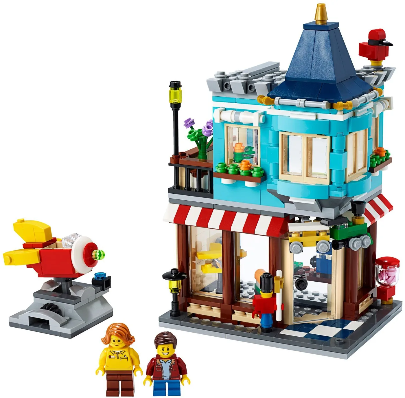 Dans le même style que le LEGO Magasin de Jouets en Maison de Ville (31105-1) | Brick Broker