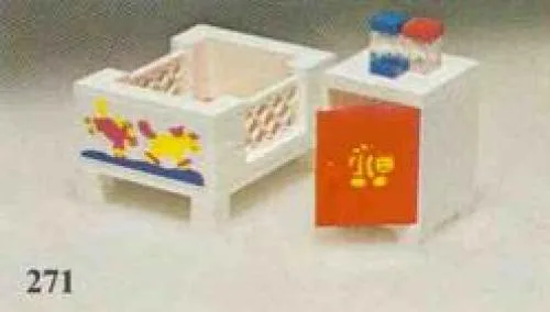 Dans le même style que le LEGO Berceau et Armoire de Bébé (271-1) | Brick Broker