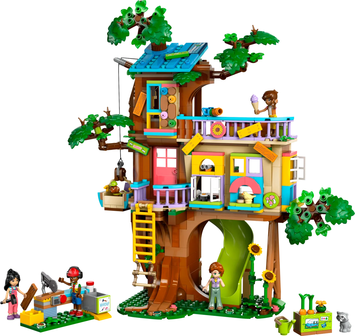 Dans le même style que le LEGO Cabane dans les Arbres de l'Amitié (42652-1) | Brick Broker