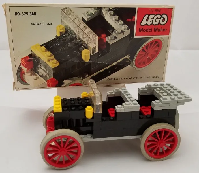 Dans le même style que le LEGO Voiture Ancienne (329-3) | Brick Broker