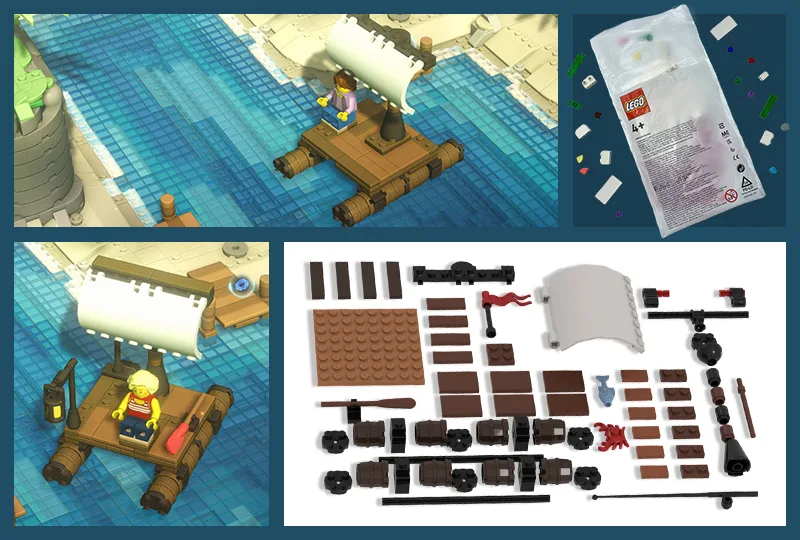 Dans le même style que le LEGO Radeau des Caraïbes (EG00013-1) | Brick Broker