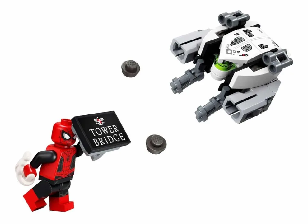 Dans le même style que le LEGO La bataille de Spider-Man sur le pont (30443-1) | Brick Broker