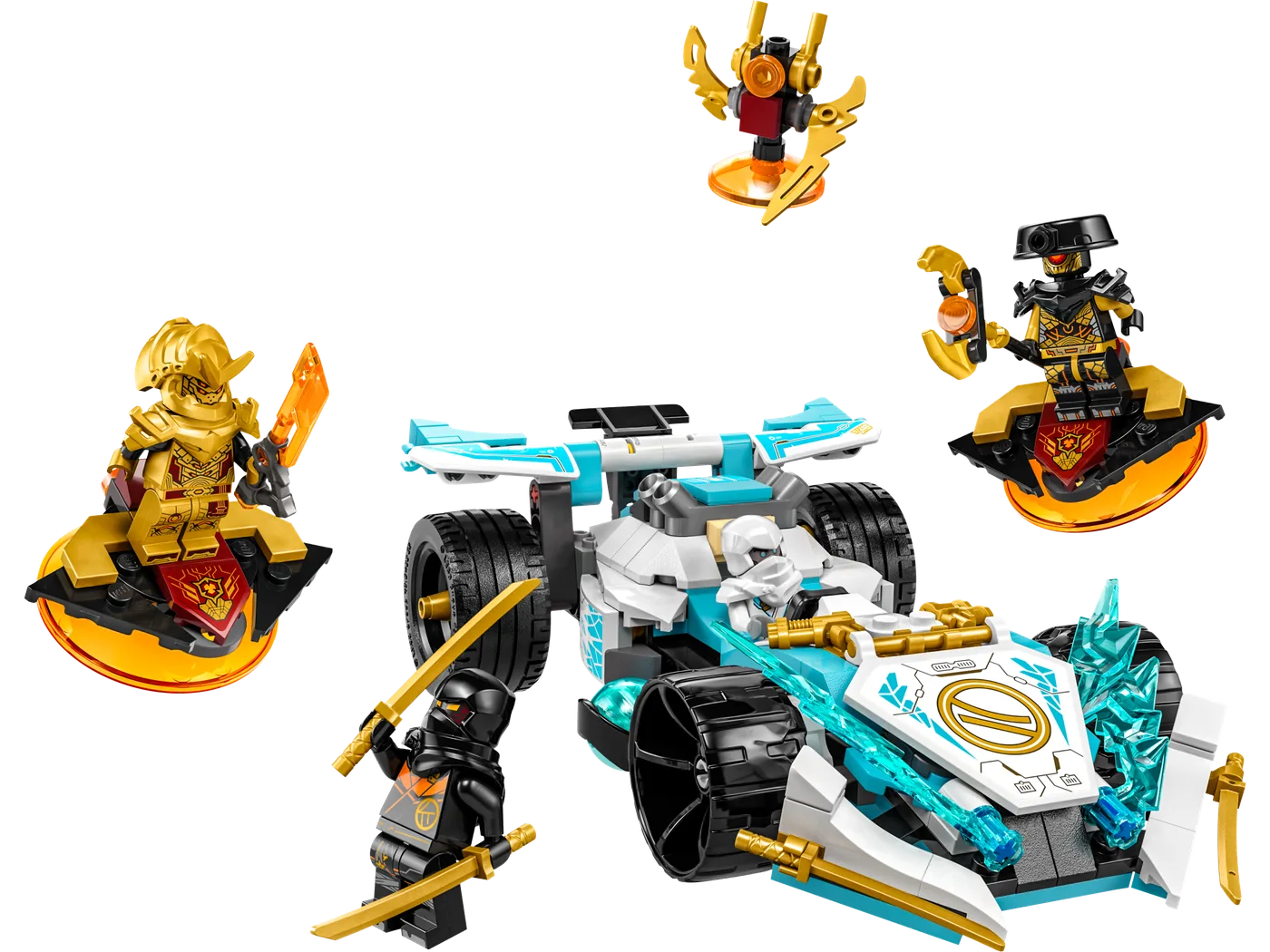 Dans le même style que le LEGO La Voiture de Course Spinjitzu de Zane – Puissance du Dragon (71791-1) | Brick Broker