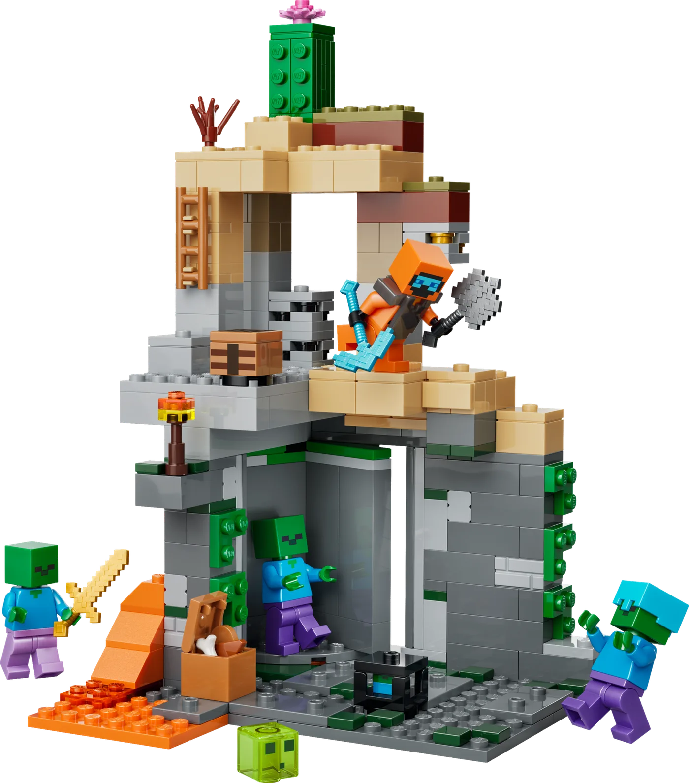 Dans le même style que le LEGO Donjon Zombie (21587-1) | Brick Broker
