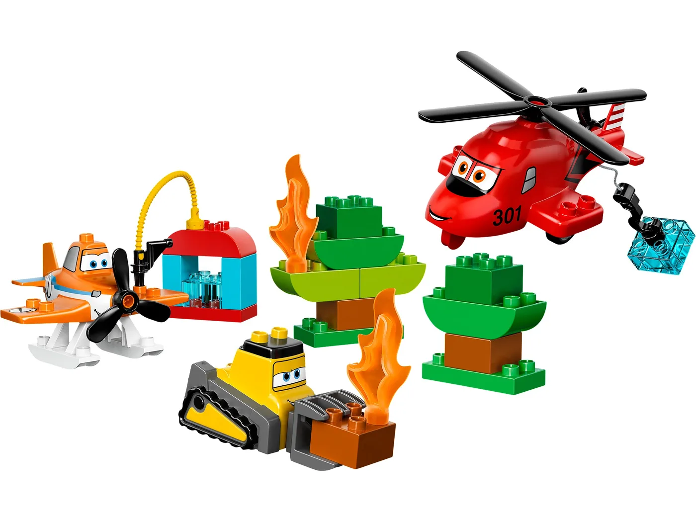 Dans le même style que le LEGO Équipe de pompiers et de sauvetage (10538-1) | Brick Broker