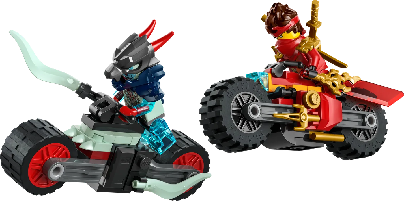 Dans le même style que le LEGO Kai et la course de motos (71838-1) | Brick Broker