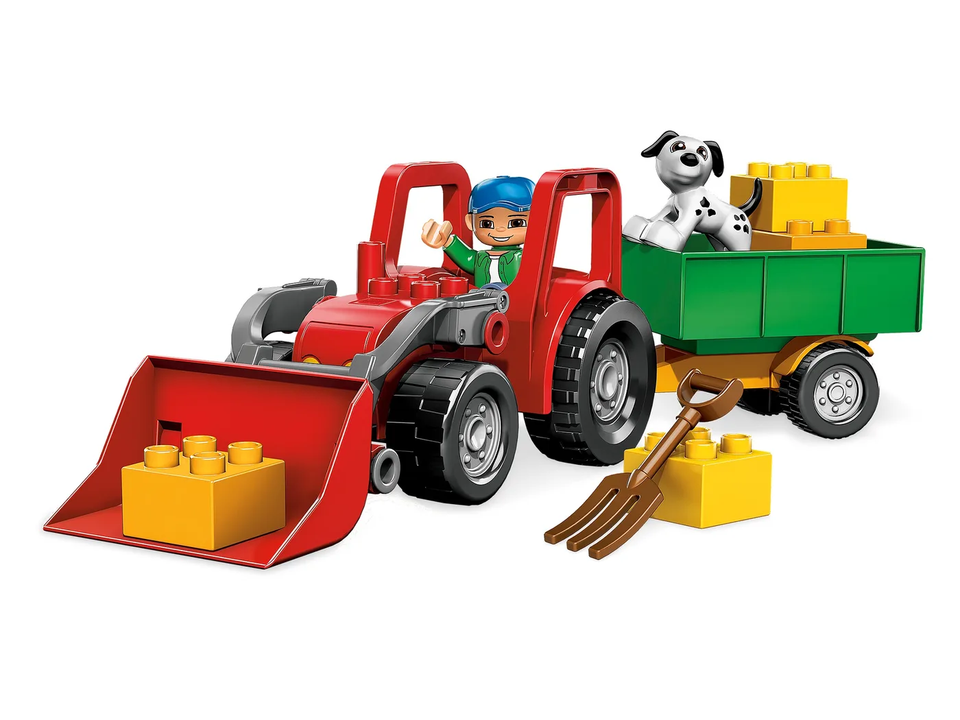 Dans le même style que le LEGO Grand tracteur (5647-1) | Brick Broker