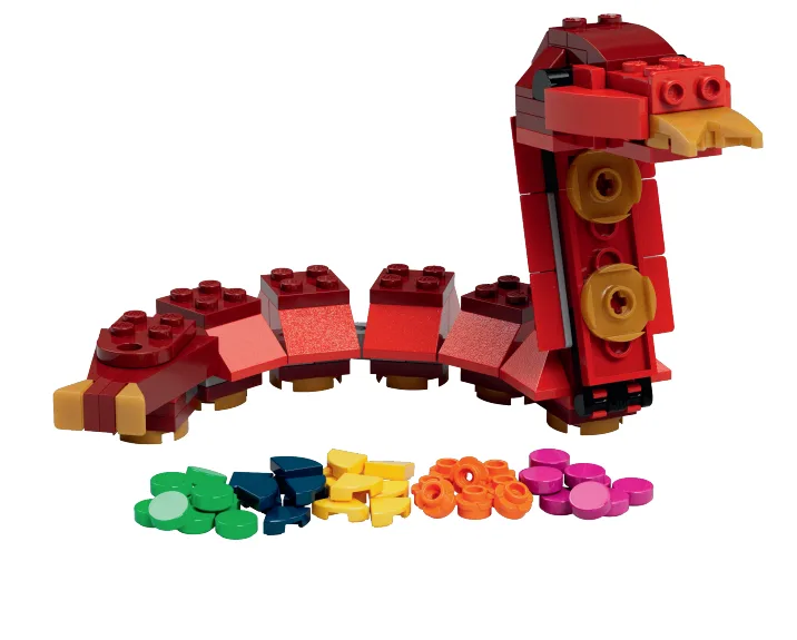 Dans le même style que le LEGO Serpent du Nouvel An Lunaire (EG00154-1) | Brick Broker