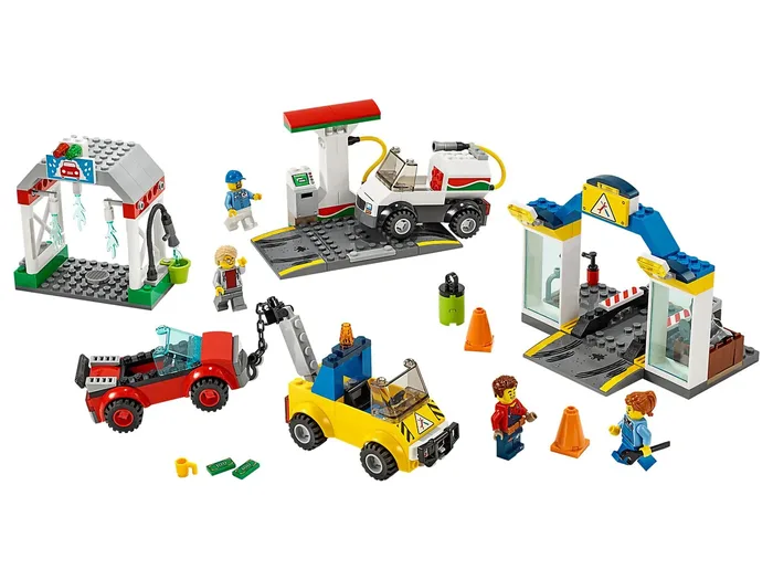 LEGO 60232 Le garage central - prix et où acheter | Brick Broker