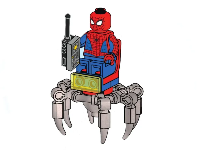 LEGO Spider-Man avec Spider-Crawler (L0002283-1) - prix | Brick Broker