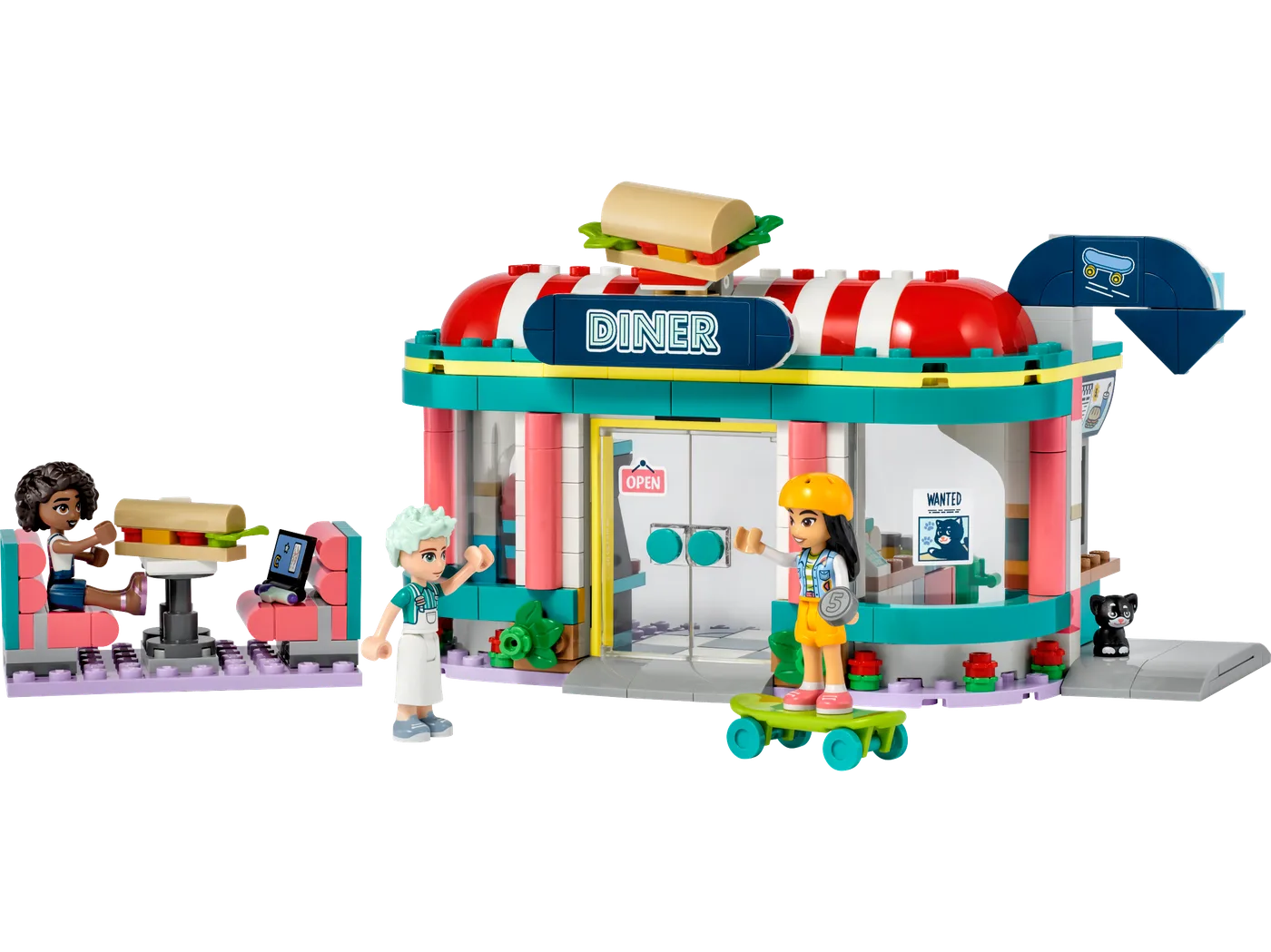 Dans le même style que le LEGO Heartlake Restaurant du centre-ville (41728-1) | Brick Broker