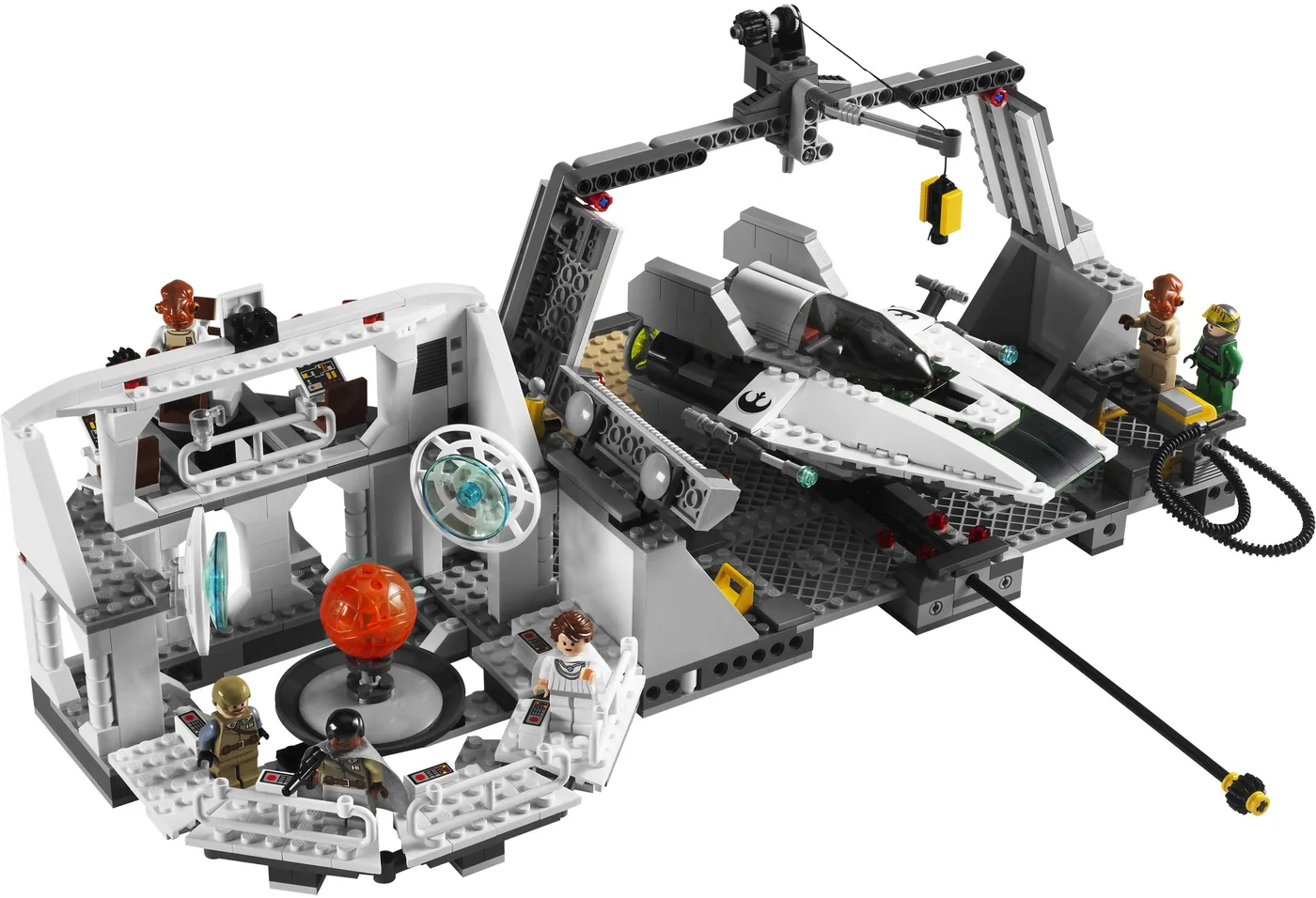 Dans le même style que le LEGO Croiseur stellaire Mon Calamari Home One (7754-1) | Brick Broker