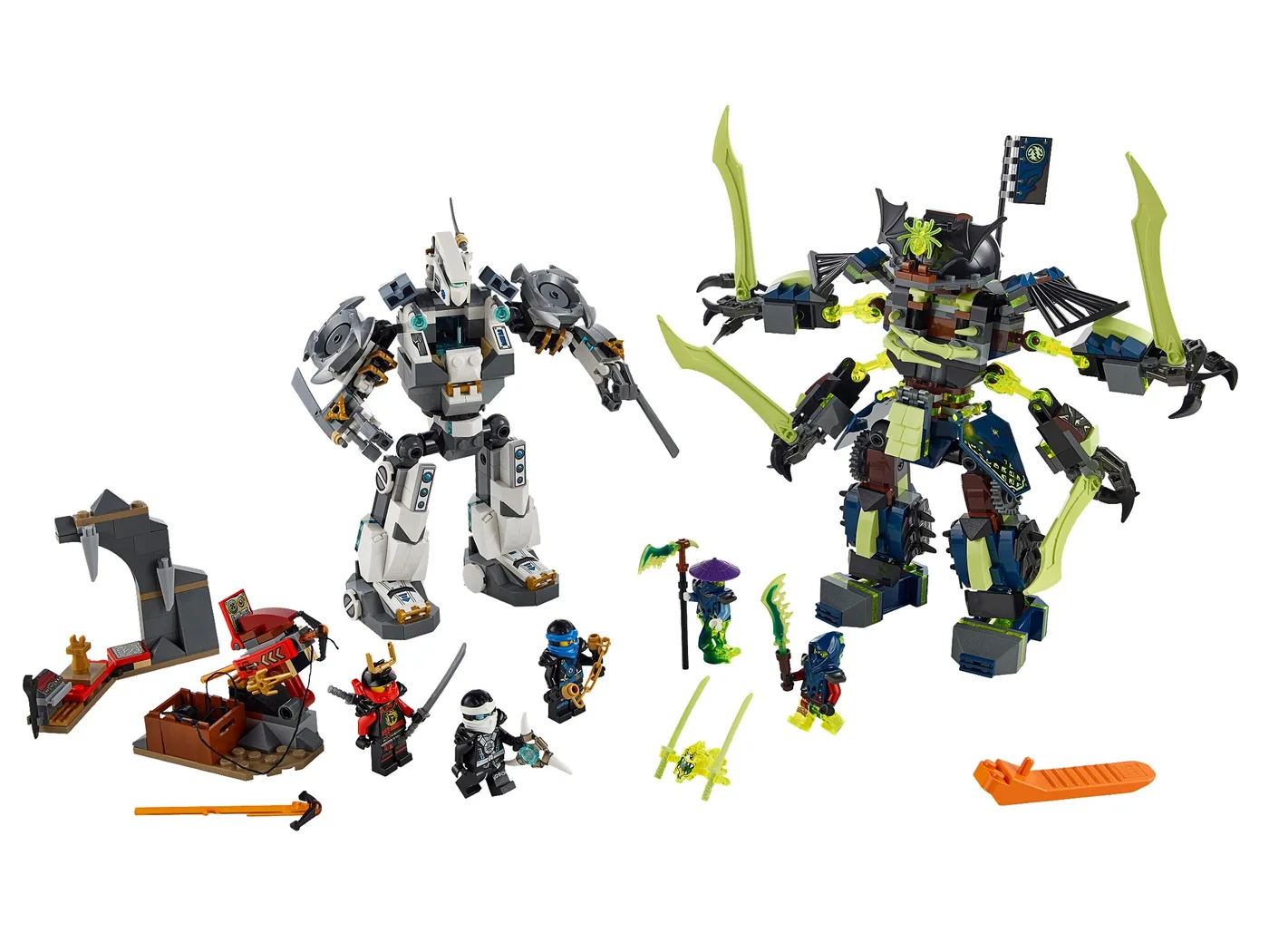 Dans le même style que le LEGO Bataille du Titan Mech (70737-1) | Brick Broker