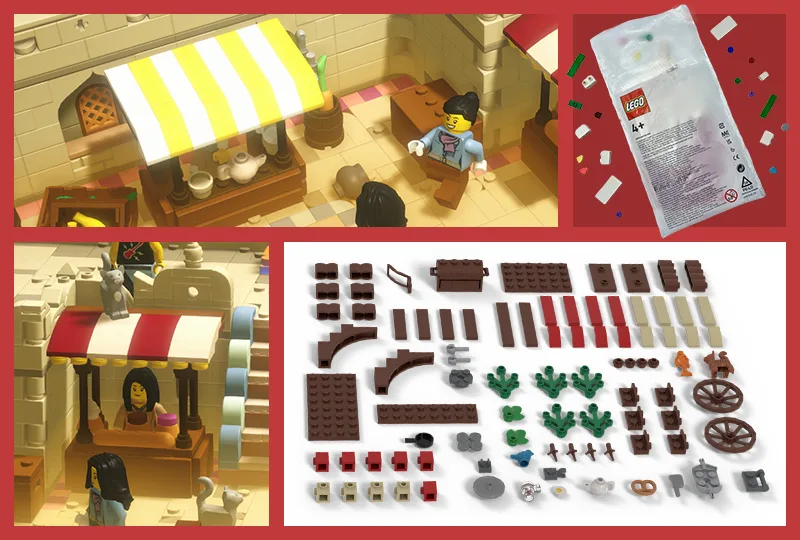 Dans le même style que le LEGO Étal de Marché du Désert (EG00016-1) | Brick Broker