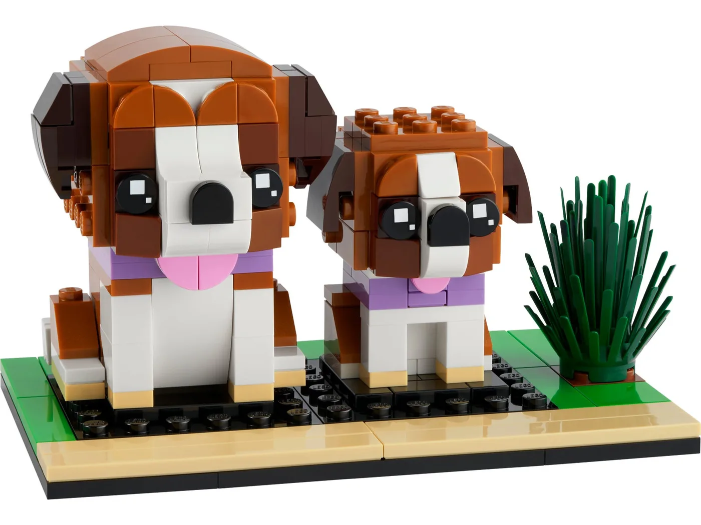 Dans le même style que le LEGO Saint-Bernard (40543-1) | Brick Broker