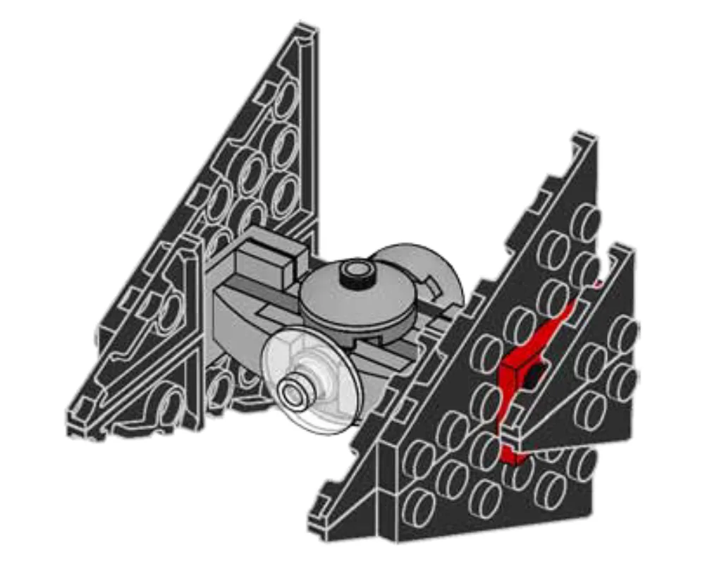 Dans le même style que le LEGO Dague TIE Éternel Sith (912064-1) | Brick Broker
