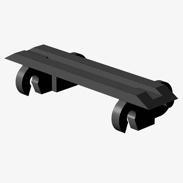BlueBrixx Lien de piste Brix 3 large (intérieur 2) Noir (BB-400007) - prix | Brick Broker