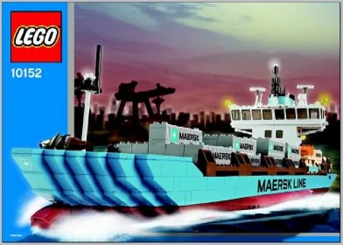 Dans le même style que le LEGO Porte-conteneurs Maersk Line Édition 2006 (10152-3) | Brick Broker