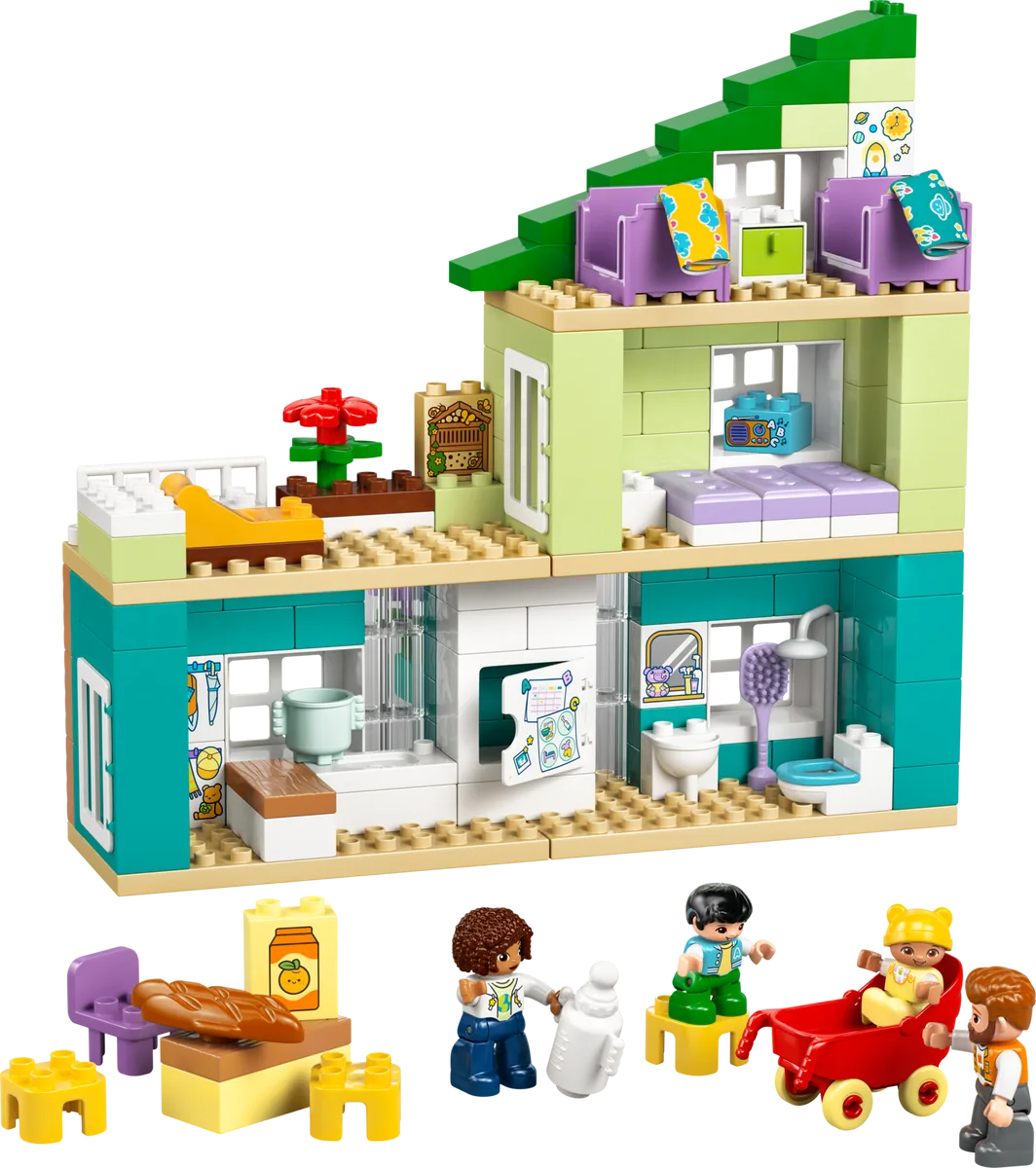 Dans le même style que le LEGO La maison familiale moderne 3-en-1 (10470-1) | Brick Broker