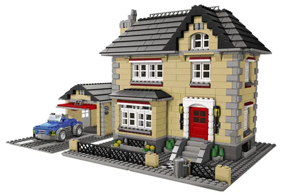 Dans le même style que le LEGO Maison de Ville Modèle (4954-1) | Brick Broker