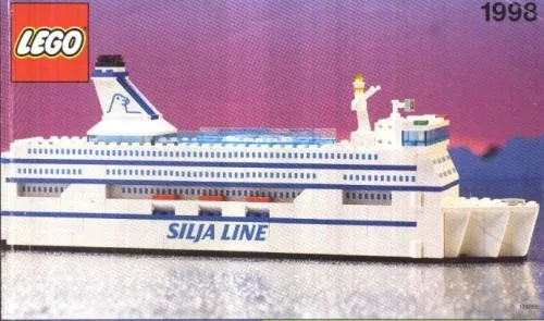 Dans le même style que le LEGO Ferry Silja Line (1998-1) | Brick Broker
