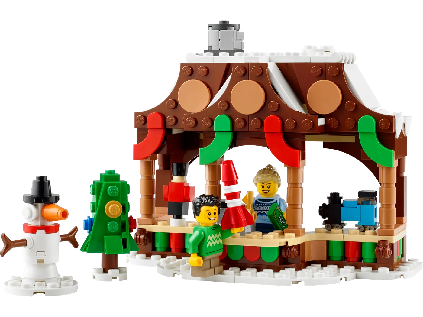 Dans le même style que le LEGO Étale du marché d'hiver (40602-1) | Brick Broker