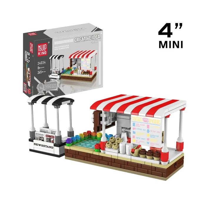 Mould King Café et kiosque à journaux (MOU-24034) - prix | Brick Broker