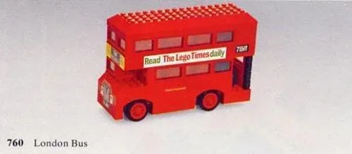 LEGO 760 Bus londonien - prix et où acheter | Brick Broker