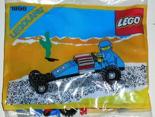 LEGO 1898 Dragster Weetabix - prix et où acheter | Brick Broker