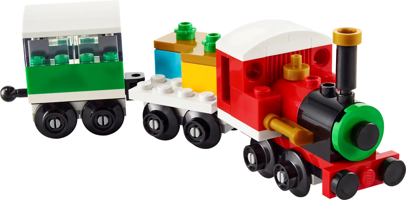 Dans le même style que le LEGO Train de Noël d'hiver (30584-1) | Brick Broker