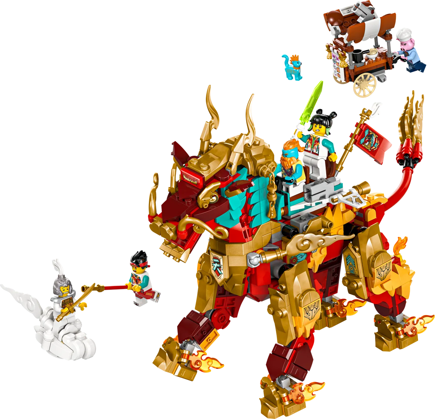 Dans le même style que le LEGO Créature mythique Qilin (80066-1) | Brick Broker
