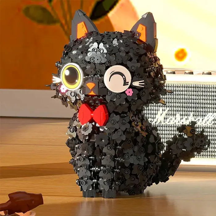 ZHEGAO Chaton en fleurs (ZHE-662036) - prix | Brick Broker