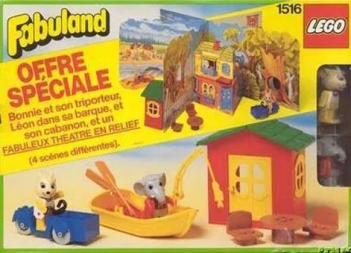 Dans le même style que le LEGO Théâtre avec scènes de jeu (1516-1) | Brick Broker