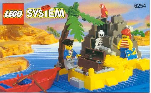 Dans le même style que le LEGO Récif Rocheux (6254-1) | Brick Broker