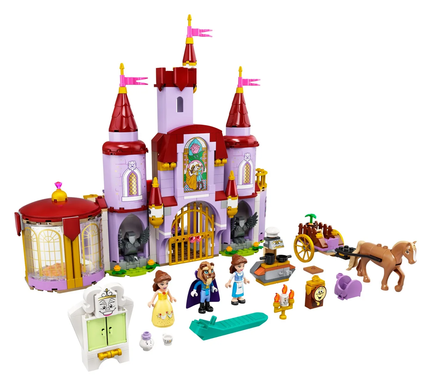 Dans le même style que le LEGO Le château de la Belle et de la Bête (43196-1) | Brick Broker