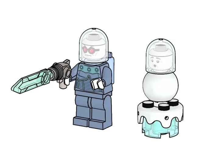 LEGO Mr. Freeze & Bonhomme de neige (L0002270-1) - prix | Brick Broker