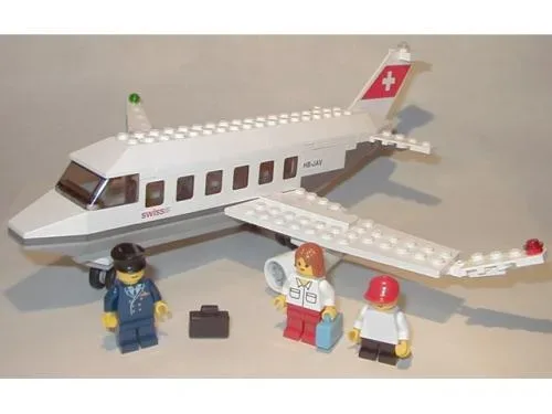 LEGO 4032 Avion de Passagers - Version SWISS - prix | Brick Broker