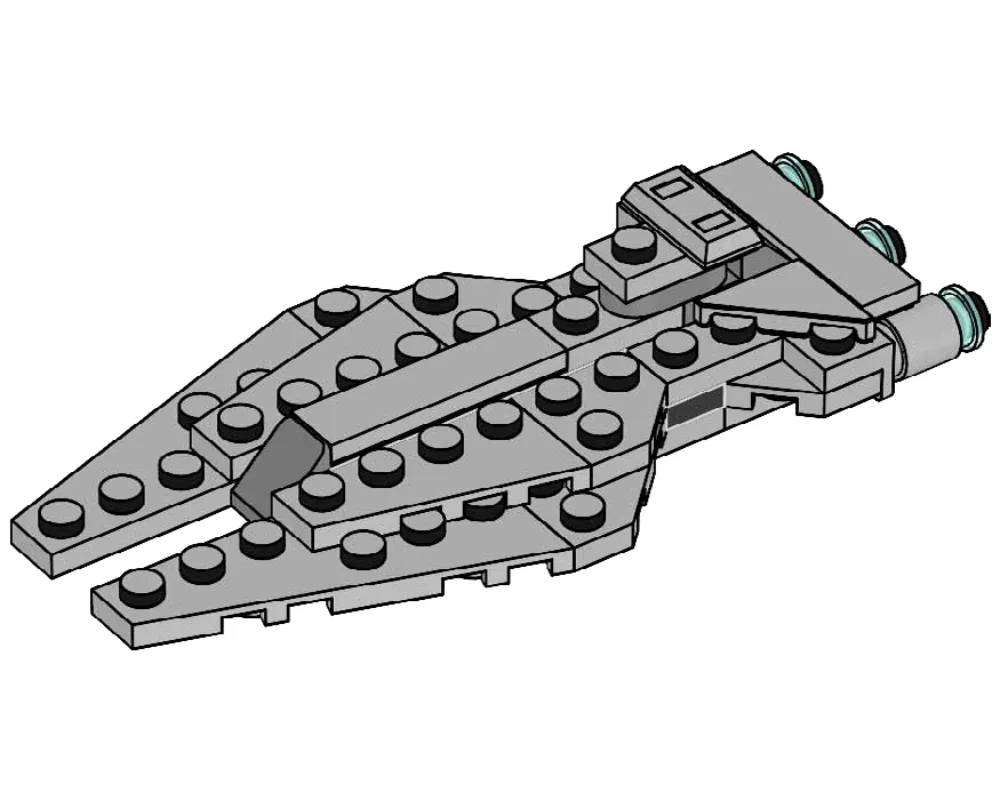 Dans le même style que le LEGO Croiseur léger impérial (912290-1) | Brick Broker