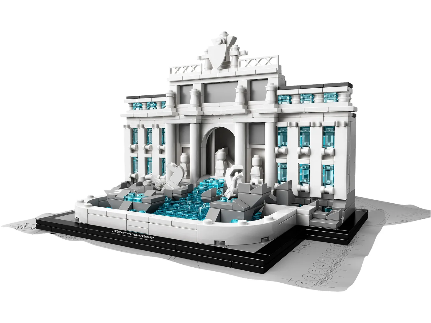 Dans le même style que le LEGO Fontaine de Trevi (21020-1) | Brick Broker
