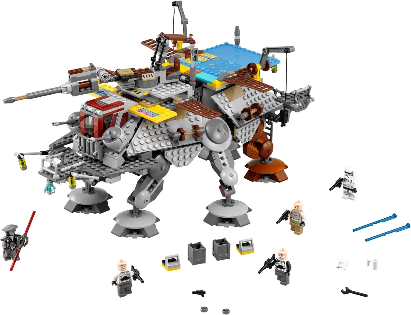 Dans le même style que le LEGO AT-TE du Capitaine Rex (75157-1) | Brick Broker