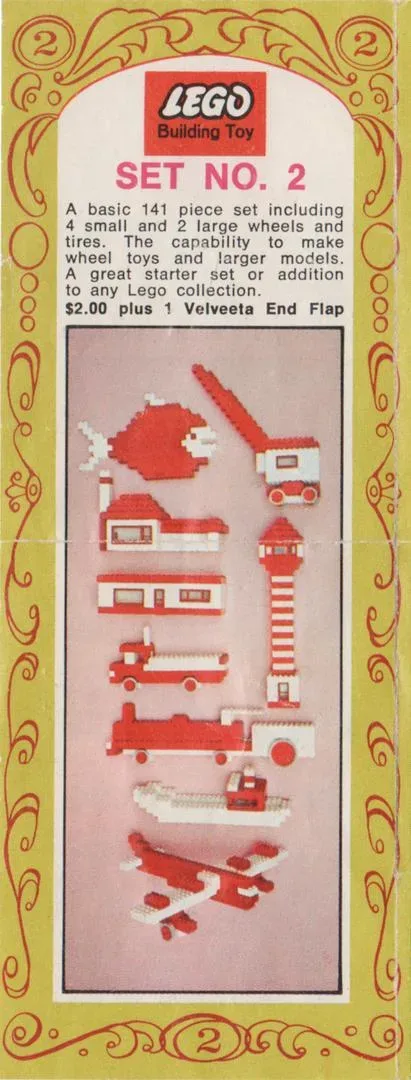 LEGO Ensemble Velveeta No. 2 (2-1) - prix | Brick Broker