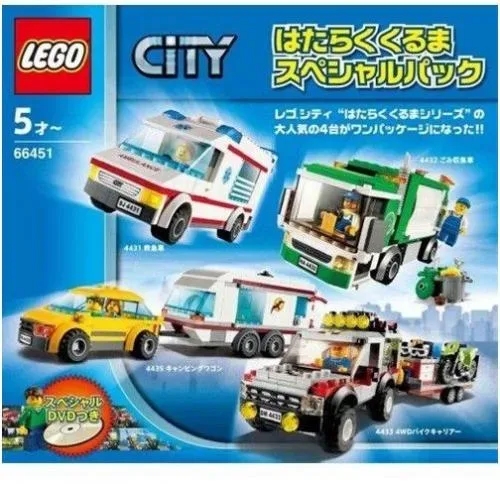 LEGO 66451 City Super Pack Trafic 4 en 1 - prix | Brick Broker